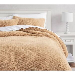 Pottery Barn Teen Cloud Faux Fur Duvet Cover F/Q